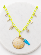 Shell-treuse Necklace