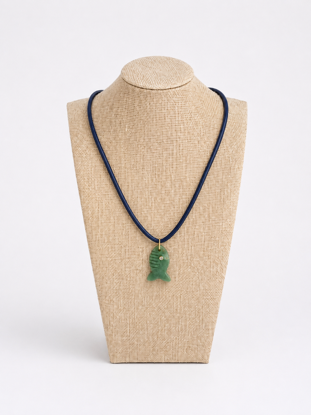 Aventurine Shark Necklace