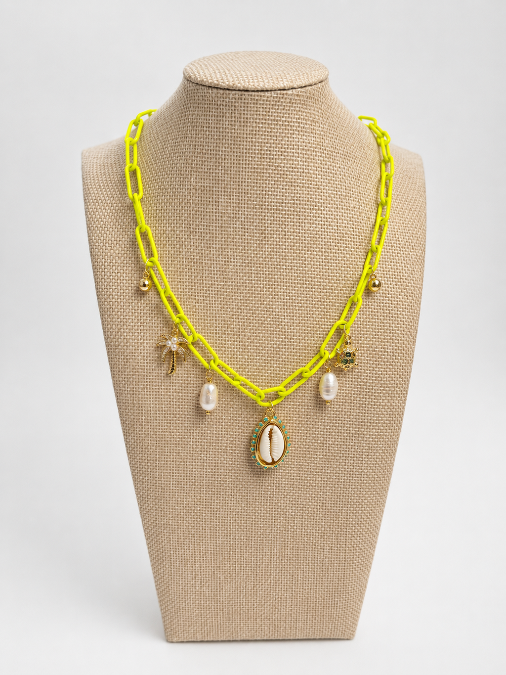Cowrie Charm Necklace