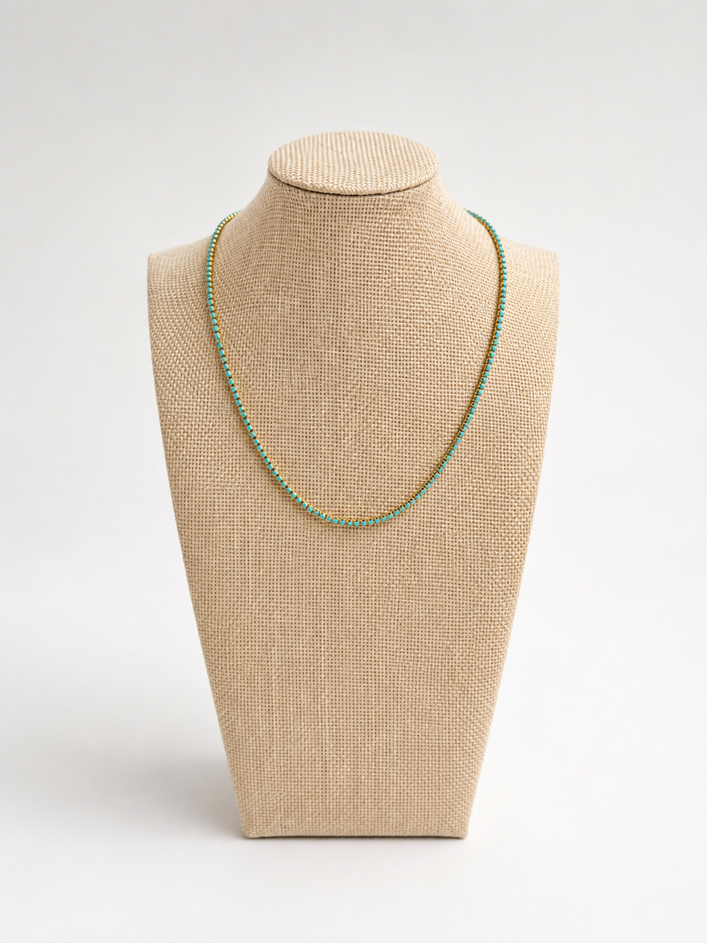 Turquoise Tennis Necklace