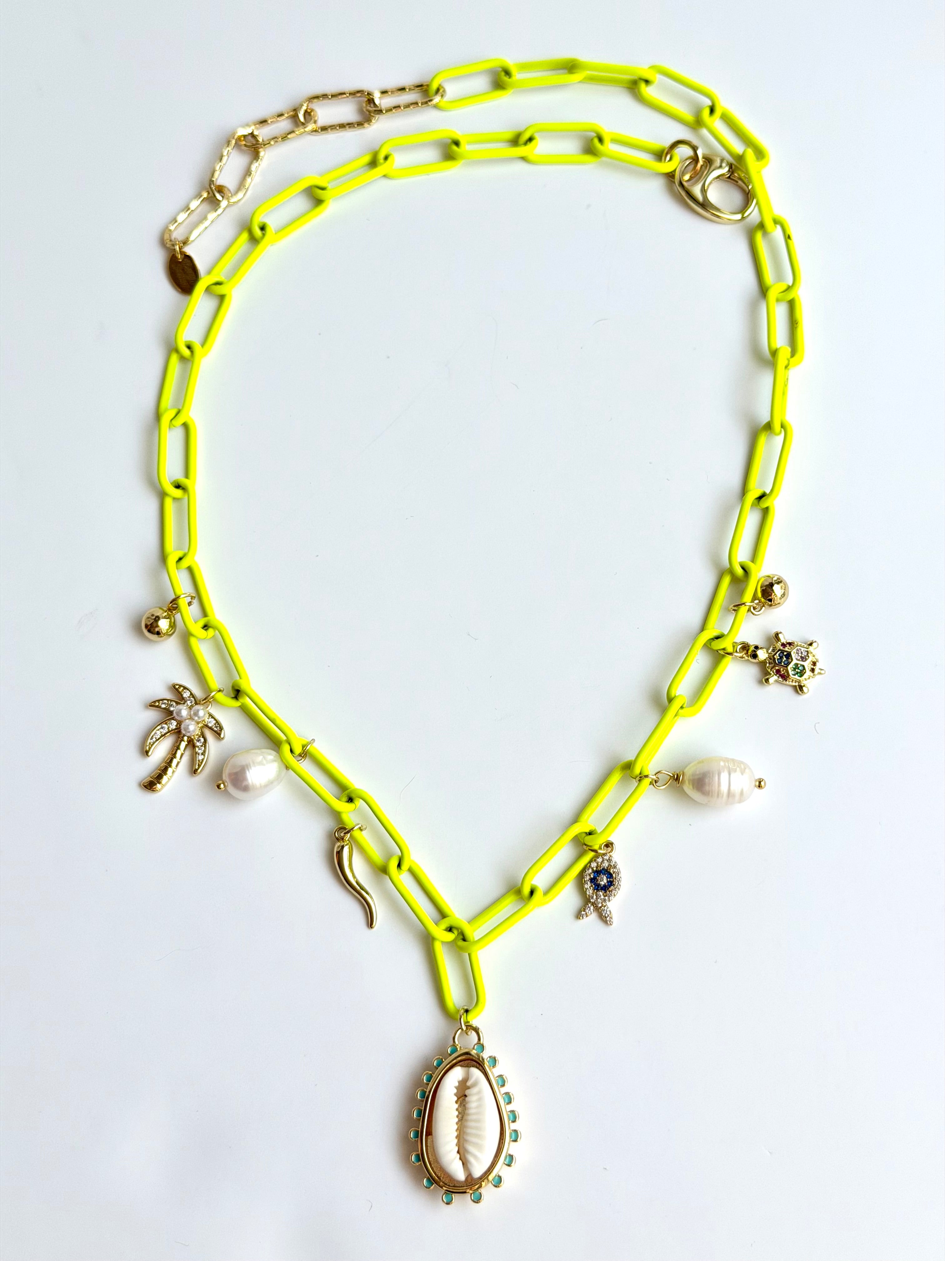 Cowrie Charm Necklace