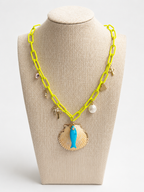 Shell-treuse Necklace
