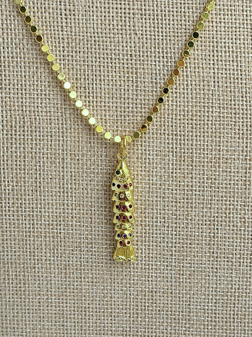 Colorful Fish Necklace