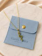 Green Snake Pendant Necklace