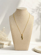 Green Snake Pendant Necklace